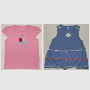 Bundle of 2 Summer Tops, Gymboree Age 5